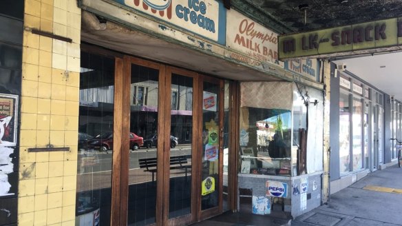 The Olympia Milk Bar in Stanmore, in Sydney's inner west, has been forced to close.