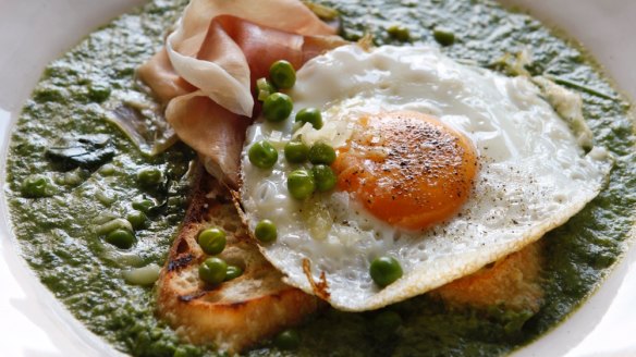 Green eggs and ham.