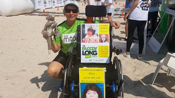 Karen Crawley completes one of the Bloody Long Walks in Kara's memory.