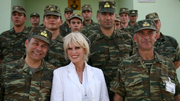 Joanna Lumley's Greek Odyssey M Mag TV previews for 26th August 2018. Image supplied.