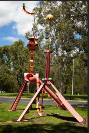 Showdown, by Chris Beecraft, is now on the grounds of the Brisbane Entertainment Centre at Boondall.