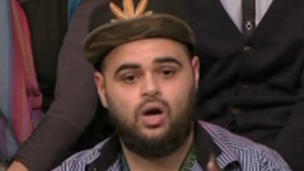 Zaky Mallah, who caused controversy on the ABC's <i>Q&A</i> program.