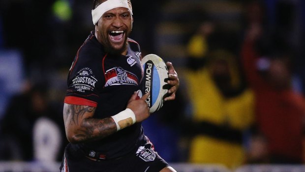 Given leave on medical grounds: Manu Vatuvei of the Warriors.