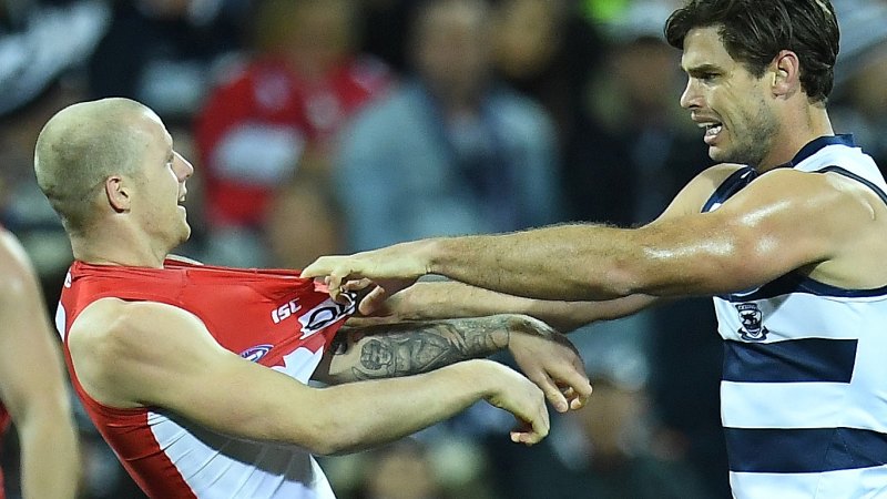 Geelong Star Tom Hawkins On Jumper Punches Fatherhood And A Fresh Perspective