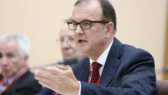 Mr Clare in the past blasted the appointment of NBN chairman Ziggy Switkowski (pictured), board member Justin Milne and senior executive JB Rousselot as "jobs for the boys".