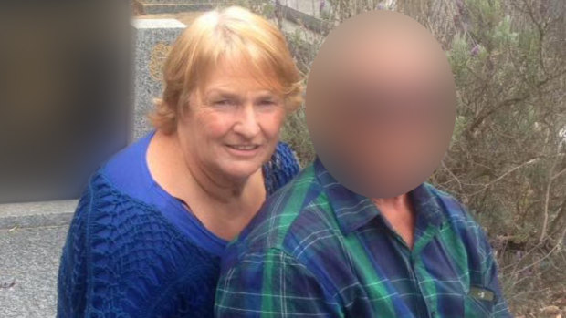 Shirley Kidd was found with critical injuries and died at the scene on Saturday night.