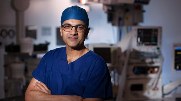 Associate Professor Anand Deva, head of cosmetic plastic and reconstructive surgery in the faculty of medicine and health sciences, Macquarie University. 