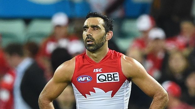 Adam Goodes' traumatic final AFL seasons feature in a new documentary, which highlights the abuse he received.