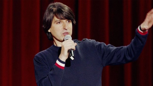 Demetri Martin can play any audience like an orchestra.