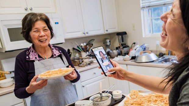 Lisa Lin and her mother have become Instagram stars. 