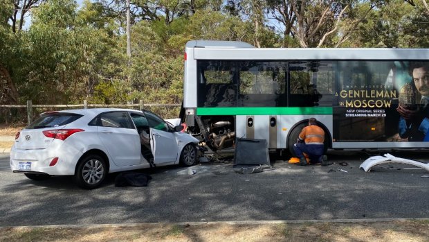 Woman, pet dog die after crash in Perth’s north