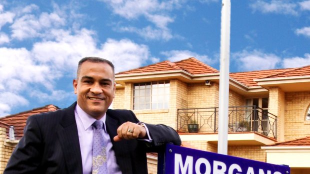 Sid Morgan worked as a real estate agent after leaving NSW police. 