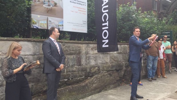 Auction clearance rates are down in both Sydney and Melbourne.