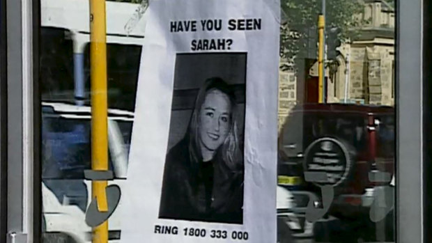 One of the missing posters made for Sarah Spiers. 