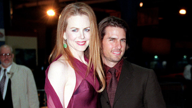 Nicole Kidman and Tom Cruise in 1998.