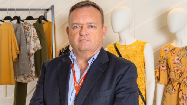 Myer CEO John King makes the best of what he has.