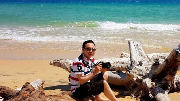Dr Luping Zeng was shot dead in his MacGregor home on Monday night.
