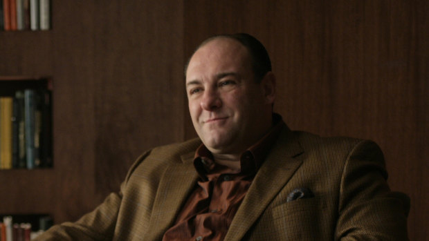 Tony Soprano (James Gandolfini) in The Sopranos.