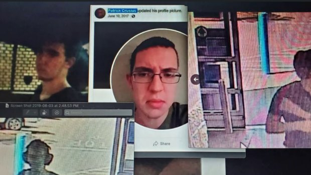 Images of Patrick Crusius, who has been identified as the El Paso mass shooter.