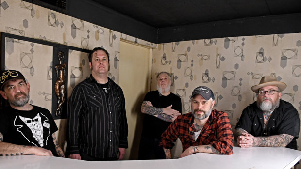 Lucero are touring Australia for the first time. 