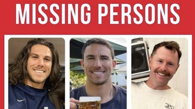 Bodies recovered likely those of Australian brothers, American who went missing, prosecutors say