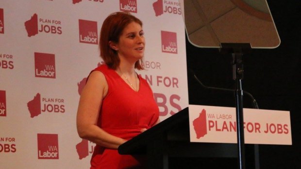Labor senate candidate Alana Herbert has been banned from the AWU national conference for her safety.