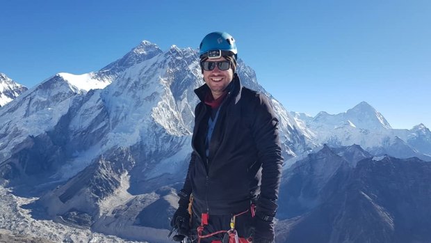 Michael Davis died after a falling rock severed his climbing ropes in eastern Nepal. 