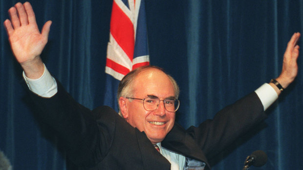 John Howard promised a new home for the National Museum of Australia before winning the 1996 election. 