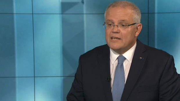 Prime Minister Scott Morrison on 7.30.