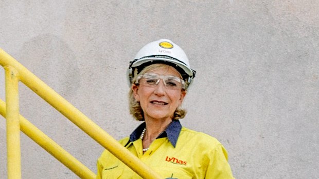 Lynas chief executive Amanda Lacaze. 