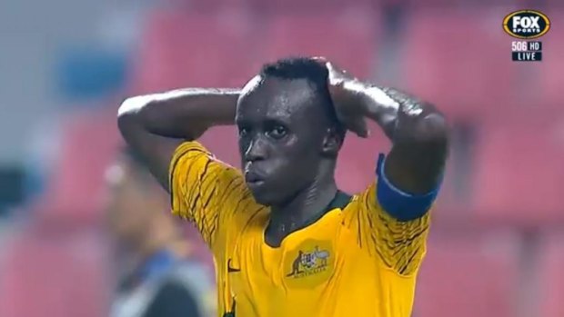 Olyroos captain Thomas Deng is still eligible to play in the Tokyo Olympics. 