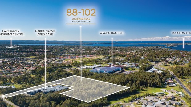A vacant site at 88-102 Louisiana Road, Hamlyn Terrace with approval for a medical centre has sold for $1.9m to an offshore investor.