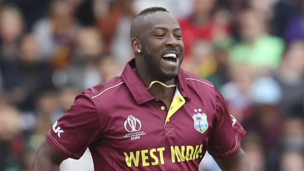 Andre Russell is getting set to bombard the Aussies on Thursday - if he is cleared to play.