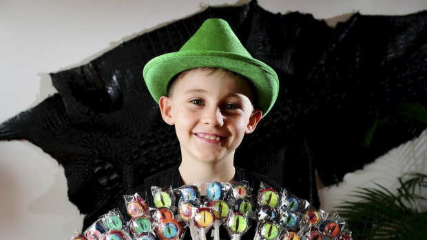 Croc Candy turned over almost $30,000 in its second year of operation for nine-year-old entrepreneur Angus Copelin-Walters.