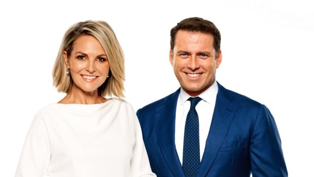 Stefanovic with his 'Today' co-host, Georgie Gardner.