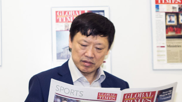 Western diplomats and commentators regularly accuse editor in chief of the Global Times Hu Xijin of bending the truth to inflame nationalist instincts.