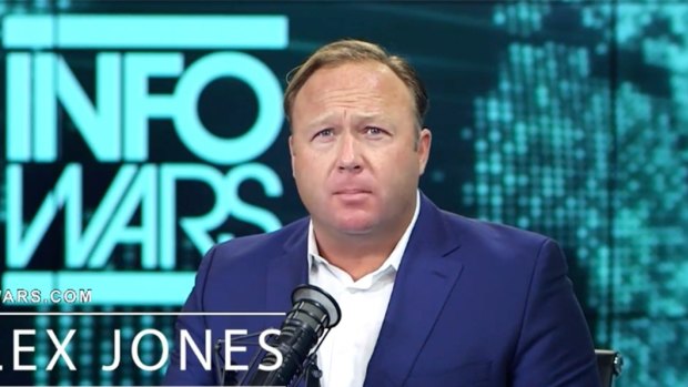 Conspiracy theorist Alex Jones has been yanked off reputable host sites.