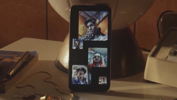 Group FaceTime has featured heavily in recent Apple ads, after being officially rolled out in October.