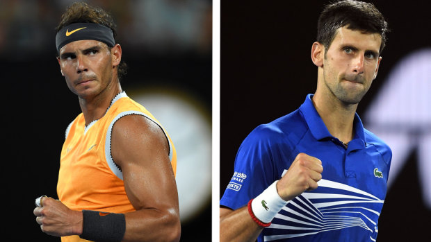 Nadal and Djokovic are in contention for the year-end No.1 ranking.