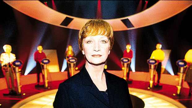 Cornelia Frances during her days hosting the previous Australian version of The Weakest Link.