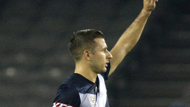 Switching shades: Barbarouses set to leave Melbourne Victory for Sydney FC.