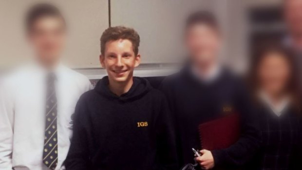 Max Meyer, 16, was on the mock trial and robotics team at International Grammar School. 