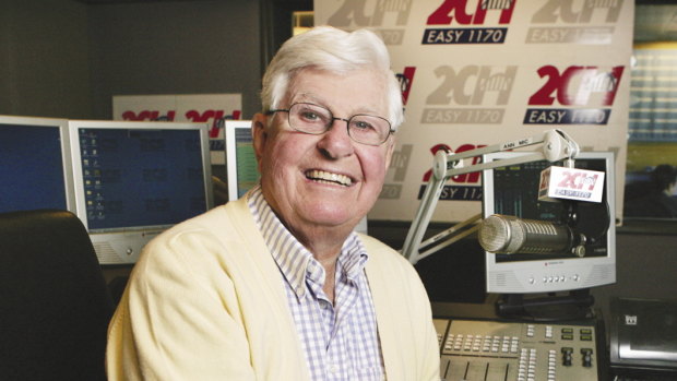 Bob Rogers, determined to get back on air following his stroke five weeks ago.