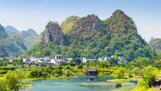 You’ll find few more romantic locations than Yangshuo, China.