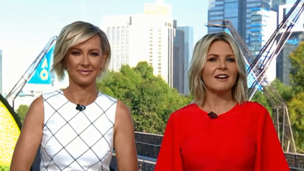 Deb Knight and Georgie Gardner are trailing behind rival show Sunrise.