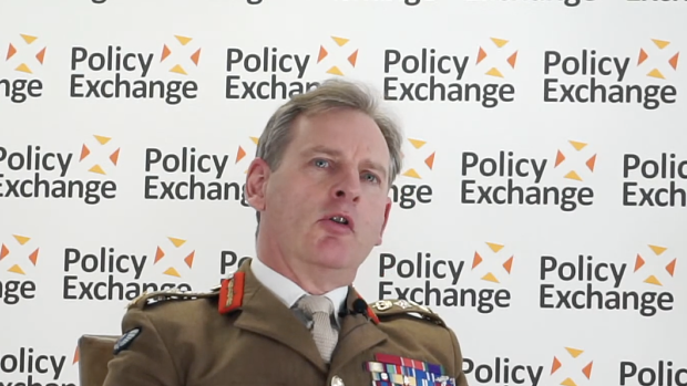 General Sir Mark Carleton-Smith, chief of the general staff of the British army. 