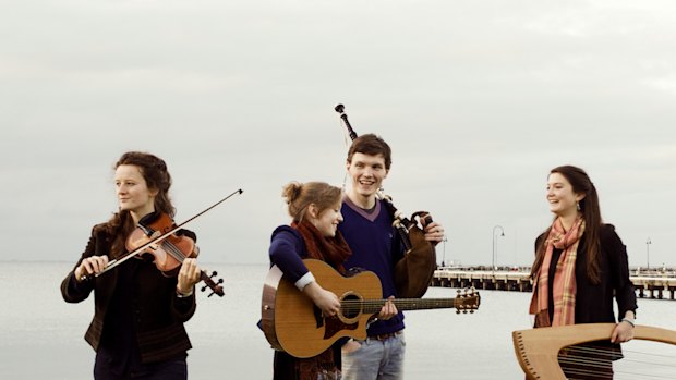 Feis Rois play at the National Celtic Festival.