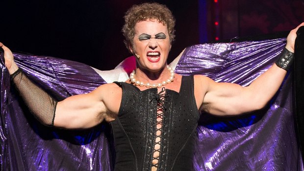 Craig McLachlan in The Rocky Horror Show.