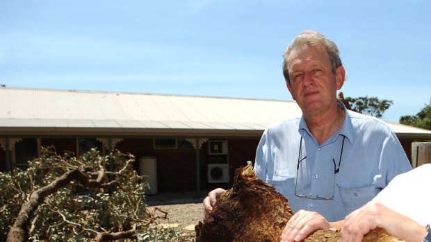 Karel Zegers, pictured at his Marong property near Bendigo in 2006.
