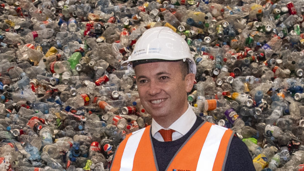 Energy and Environment Minister Matt Kean has his sights set on tackling NSW's plastic waste problems.